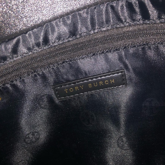 Tory Burch Large Ella Tote in Navy. NWT - Picture 4 of 7